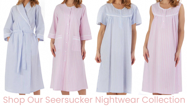 Slenderella Seersucker Nightwear