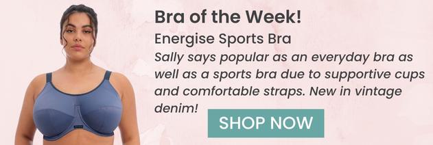 Elomi Energise Sports Bra in Navy (NAY) - Busted Bra Shop